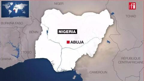 RFI Carte / Afrique : Nigeria avec sa capitale Abuja. (Data archive)